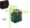 Bosch AdvancedLevel 360 - 360° lijnlaser - Groene lasertechnologie - Nauwkeurigheid +/- 0,4 mm/m