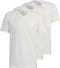 adidas Crew Neck T-shirt - Normale pasvorm - Wit
