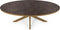 Stalux Eettafel - Tafel Mees - Stijlvol Design - Duurzaam Materiaal - Gemakkelijk Onderhoud - Bruin - 180 cm
