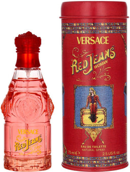 Versace Red Jeans - Eau de Toilette 75 ml - Bloemige geur