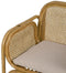 Leunstoel Natuurlijk Rotan 62 x 57 x 76,5 cm