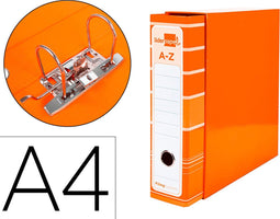 Ringmap Liderpapel AZ90 Oranje A4 (1 Stuks)