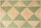 CALIS - Laagpolig vloerkleed - Beige/Groen - 160 x 230 cm - Jute