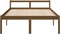 vidaXL - Seniorenbed - massief - grenenhout - honingbruin - 140x200 - cm