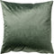 Dutch Decor CRESENTO - Kussenhoes 45x45 cm - luxe kussenhoes met bladmotief - Granite Green - multicolor - met rits - zonder binnenkussen