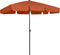 vidaXL - Strandparasol - 200x125 - cm - terracottakleurig