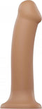 Strap-On-Me - Semi-Realistische Dual Density Buigzame Dildo Caramel XL