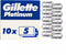 Gillette Platinum - Scheermesjes - 50 stuks - Zilver