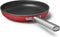 SMEG Koekenpan Rood Mat - ø 30 cm - Standaard anti-aanbaklaag