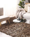 MUT - Shaggy vloerkleed - Beige - 140 x 200 cm - Leer
