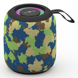 Gembird GMB Audio SPK-BT-LED-05-CM - Bluetooth luidspreker - LED RGB - Camouflage