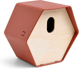 Capi Europe - Vogelhuisje ovaal Hive - 19x23x20 - Bruin - Capi Biodiversity Hive - AHBIB002
