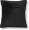 Dutch Decor CILLY - Kussenhoes fleece 45x45 cm - Raven - zwart - met rits
