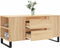 vidaXL - Salontafel - 102x44,5x50 - cm - bewerkt - hout - sonoma - eikenkleurig