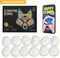NAPI Happy Stones - Stenen Schilderen - 12 Witte Keien 4-8cm