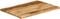 vidaXL - Tafelblad - met - natuurlijke - rand - 70x60x3,8 - cm - massief - mangohout