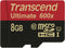 Transcend Ultimate - microSDHC-kaart 8 GB Class 10 UHS-I - Incl. SD-adapter