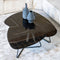 Salontafel Neno 85 x 95 Eleonora Marmerlook Zwart