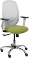 Bureaustoel P&C 354CRRP Wit Groen