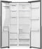 ETNA AKV5178IRVS - Amerikaanse koelkast - No-Frost - 528 liter - IJs- en waterdispenser - RVS - Energielabel E