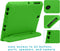 imoshion Tablet Hoes Kinderen Geschikt voor Samsung Galaxy Tab S2 9.7 - imoshion Kidsproof Backcover met handvat - Groen /Groen