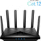 Cudy LT18 - 4G LTE CPE - AC1200 dual-band Wi-Fi - 4 Gigabit Ethernet-poorten