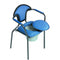 Able2 Toiletstoel blauw verstelbaar
