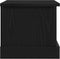 vidaXL - Opbergdoos - Zwart - Eiken - 50x30x28 - cm - Samengesteld - Hout