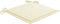 vidaXL - Tuinstoelkussens - 2 - st - 40x40x3 - cm - oxford - stof - crèmekleurig