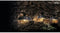 Rio - Zonnekrans - 7,50 m - 10 LED lampenkappen - Grijs