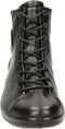 ECCO Soft 2.0 - Dames Veterboot - Uitneembaar voetbed - Zwart - Maat 37