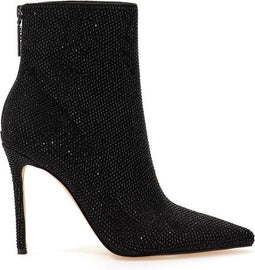 Guess Selmay - Dames Enkellaars/Hak - Fancy steentjes - Zwart - Maat 40
