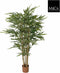 Mica Decorations Bamboo Kunstplant - 75x75x150 cm - Polyester - Groen