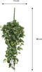 Mica Decorations Scindapsus Kunst Hangplant - L15 x B30 x H80 cm - Groen