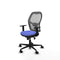 Piqueras y Crespo 1D036N0 - Bureaustoel - Verstelbare hoogte met armleuning - Licht Blauw
