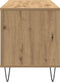 vidaXL - Recordkast - Oud - Hout - 100x38x48 - cm - Engineered - Hout
