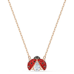Swarovski 5521787 - Ketting - Sparkling Dance - Rood (38-43 cm)