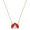 Swarovski 5521787 - Ketting - Sparkling Dance - Rood (38-43 cm)