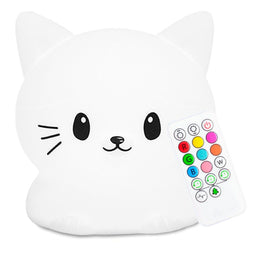 Sleepy Friends Nachtlampje Kat - Dimbaar - 8 Kleuren - USB Oplaadbaar