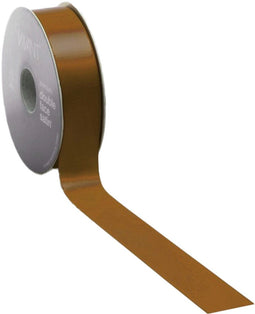 Satijn lint 16 mm creme op rol van 25 meter