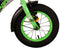 Volare Thombike Kinderfiets - Jongensfiets - 12 inch - Afneembare zijwieltjes - Zwart Groen