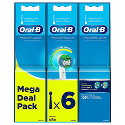 Oral-B Precision Clean EB20 - Borstel vervanger - 6 stuks