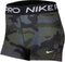 Nike Pro 3 Inch Short Dames - Camo - Aansluitende pasvorm - Zwart (M)