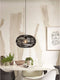 GOOD&MOJO Hanglamp Madeira - Rotan Zwart - Ø48cm - Modern - Hanglampen Eetkamer, Slaapkamer, Woonkamer