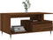 vidaXL - Salontafel - 90x49x45 - cm - bewerkt - hout - bruineiken