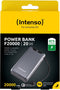 Intenso F20000 - Powerbank 20.000 mAh - PD en Quick Charge - Grijs