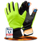 Mivelo fietshandschoenen - herfst en lente - winddicht waterafstotend - neon groen