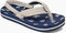 Reef AHI - Slippers - Removable backstrap - Navy Fish
