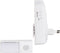 Draadloze deurbel Complete set Met flitslicht, Met naambord Heidemann 70827 HX Ocean 230 V