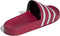 adidas ADILETTE - Slippers - Voorgevormd voetbed EVA - Collegiate Burgundy/Ftwr White/Ftwr White